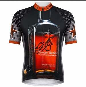 V-Gear Garrison Brothers Texas Straight Bourbon Whiskey Cycling Jersey L